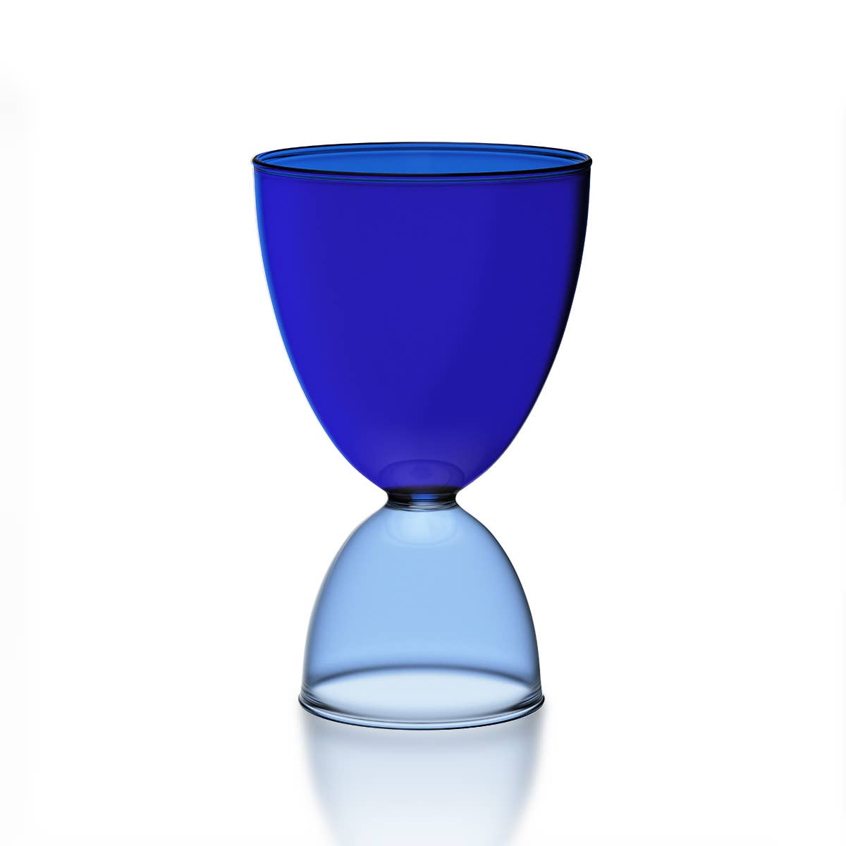 Classic dark blue + light blue