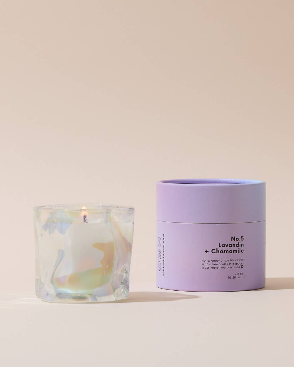 7.2oz. No. 5: Lavandin + Chamomile Candle