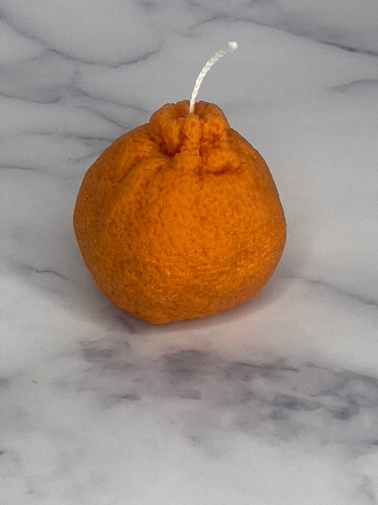 Orange Candle: Orange / Limón Squeeze Lemon + Lemon verbena / Large