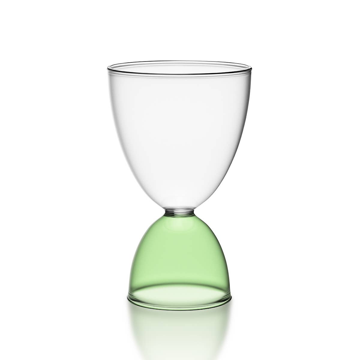 Classic clear + green