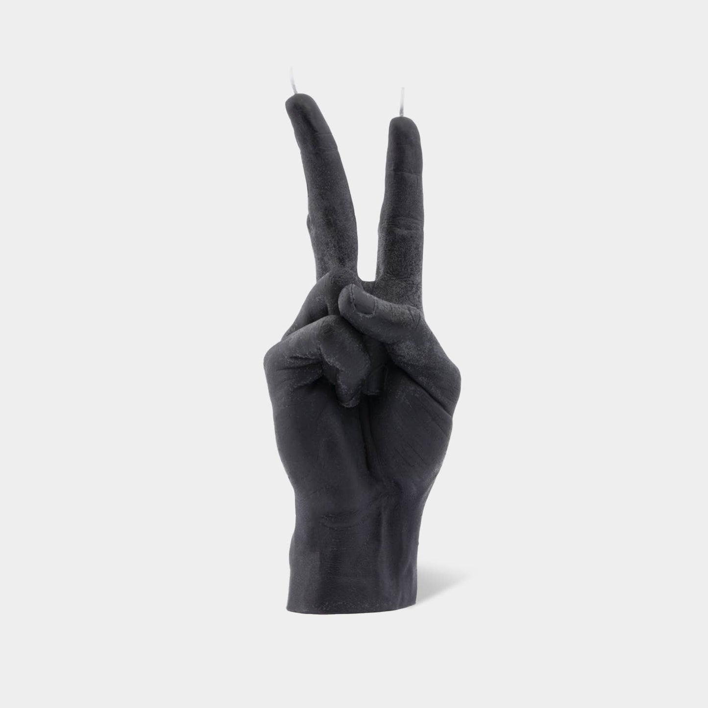 Original CandleHand "Peace" Candle - Lifesize & Full Detail: Blue
