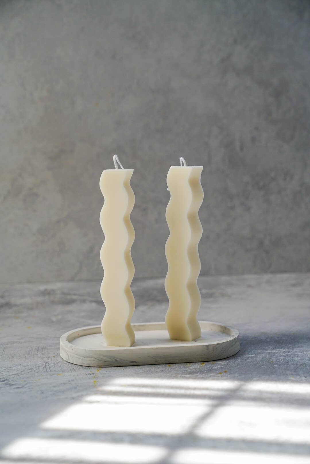 Ocean Wave Candle - Soy Wax- Handmade- Summer Beach Candles: Pink / Jasmine
