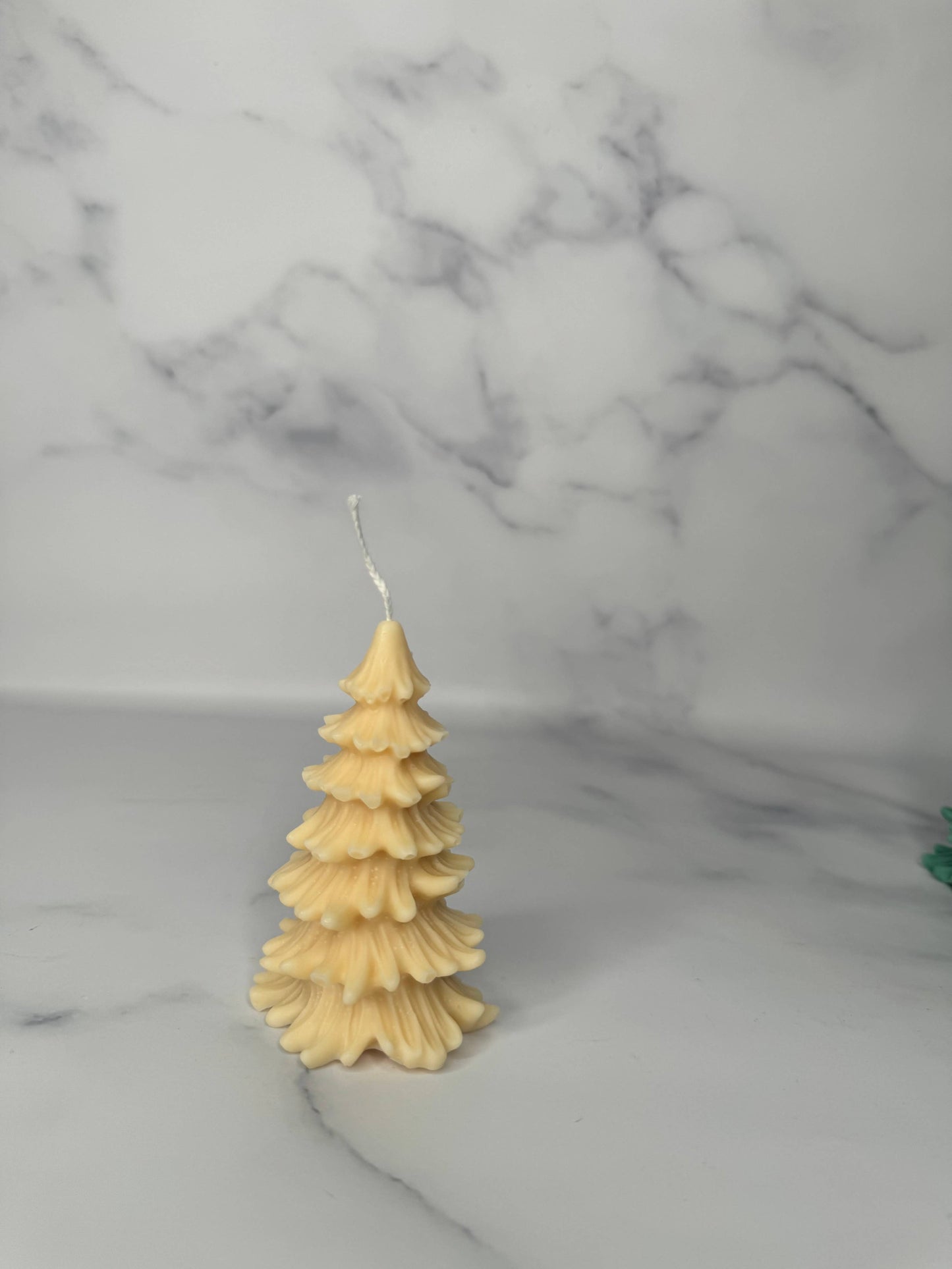 Scotch Pine Christmas Tree Candle: Green / Chill Out Eucalyptus + Peppermint + Vanilla