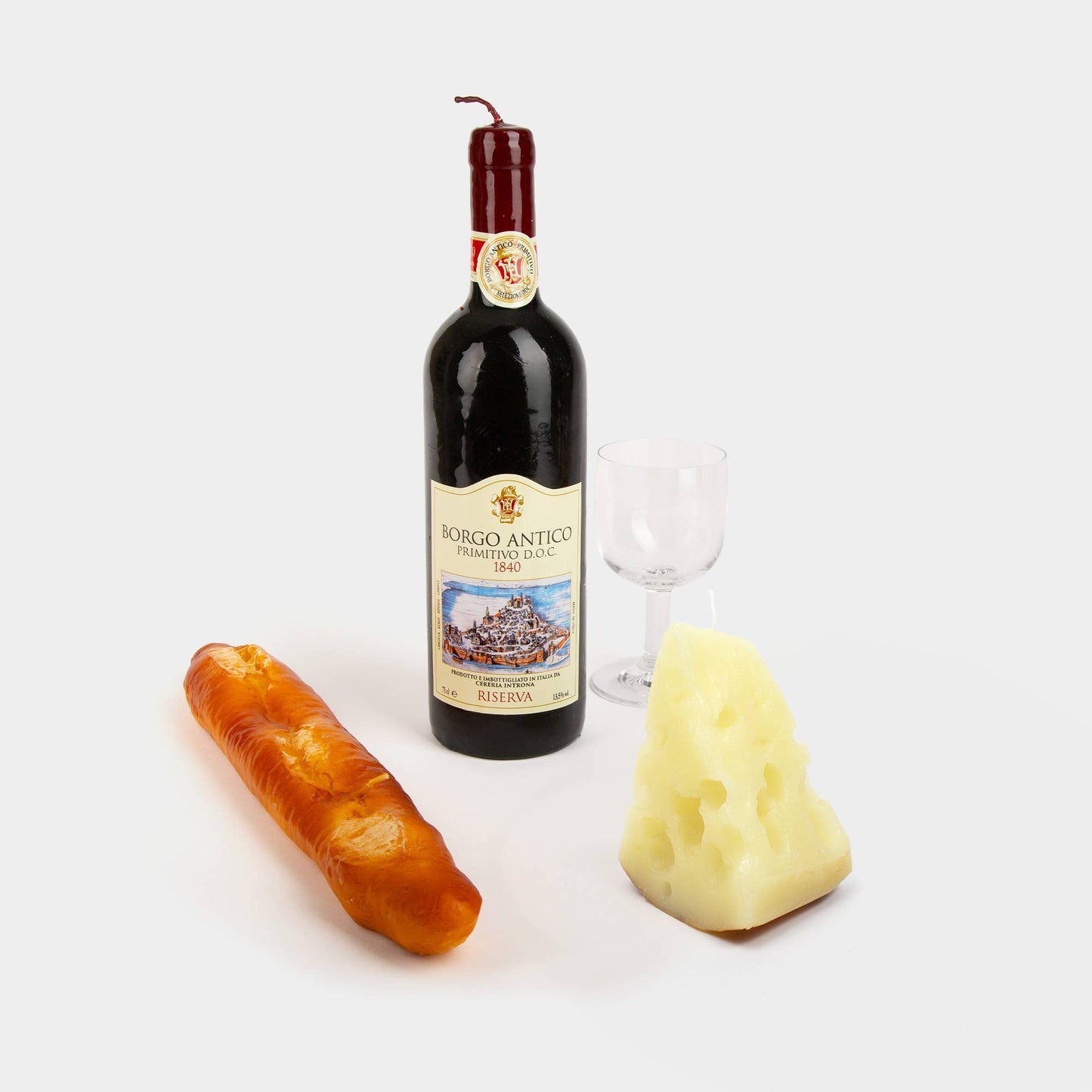 Realistic Baguette Candle - 13" long - Handmade in Italy