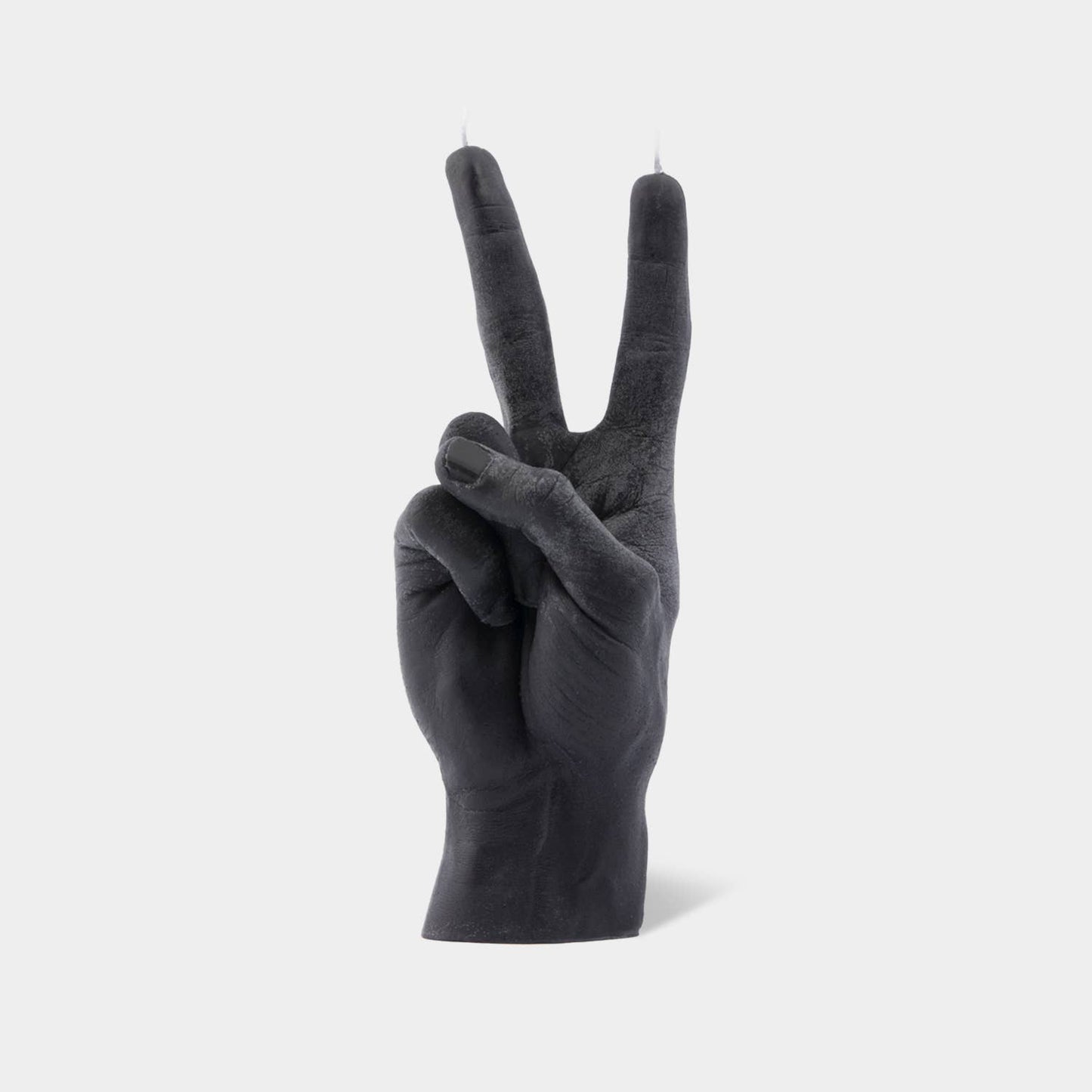 Original CandleHand "Peace" Candle - Lifesize & Full Detail: Blue