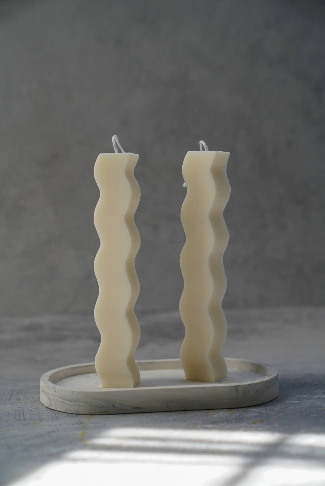 Ocean Wave Candle - Soy Wax- Handmade- Summer Beach Candles: Pink / Jasmine