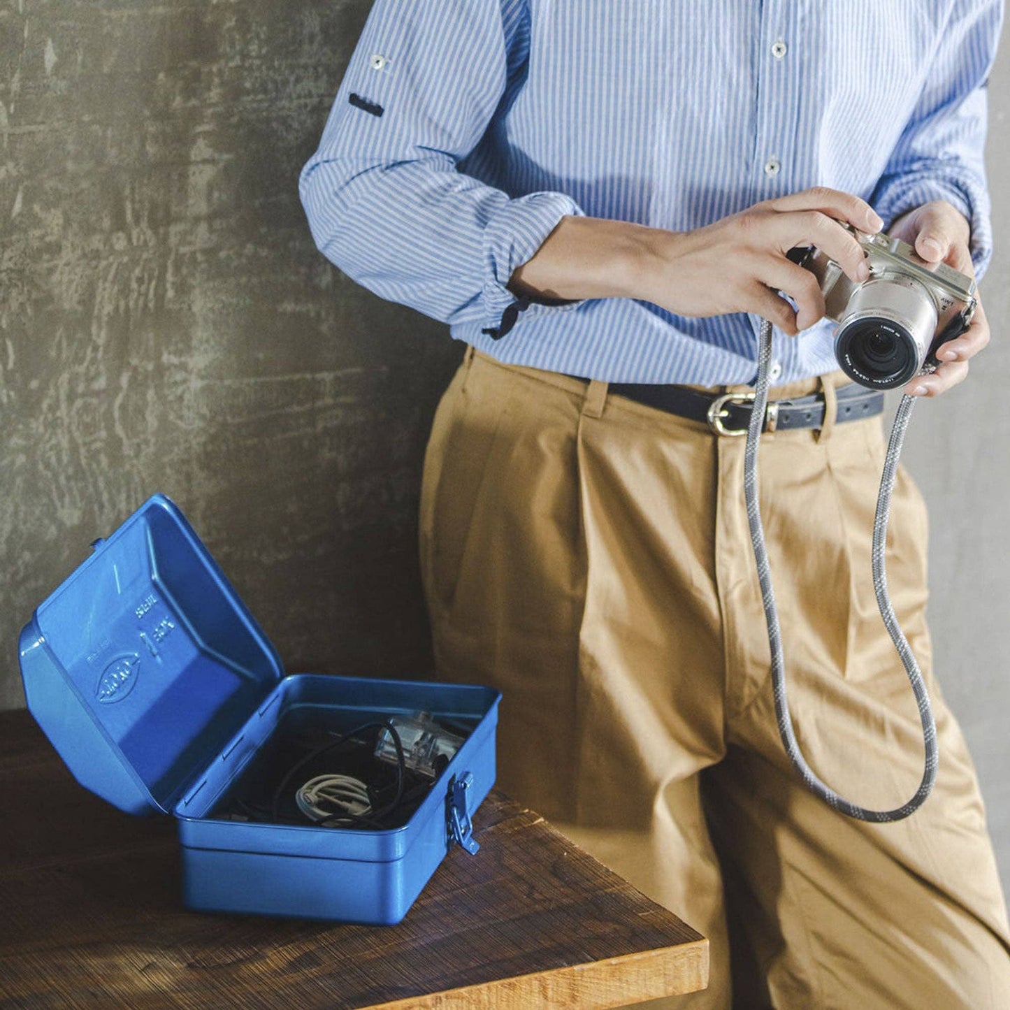 Toyo - Steel Toolbox Y-280: Blue
