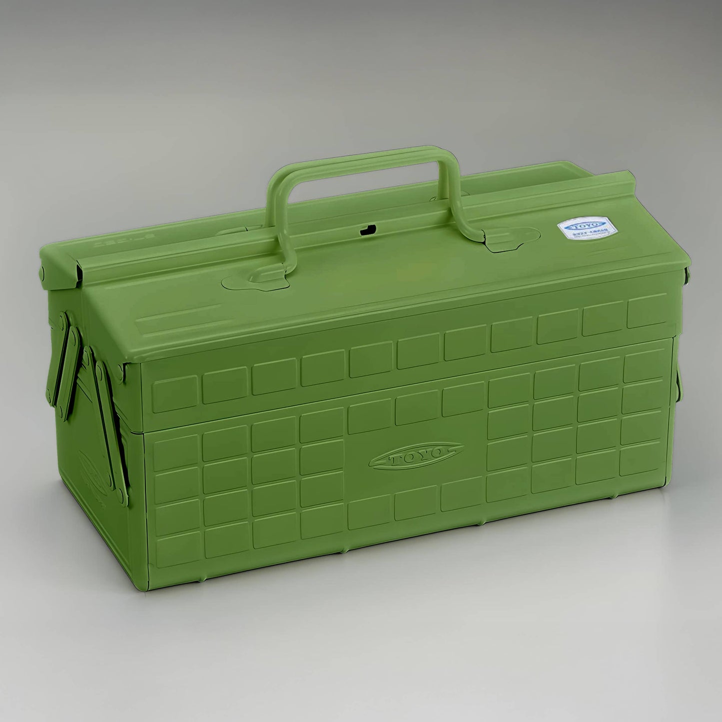 Toyo - Steel Cantilever Toolbox ST-350: Ameico Orange