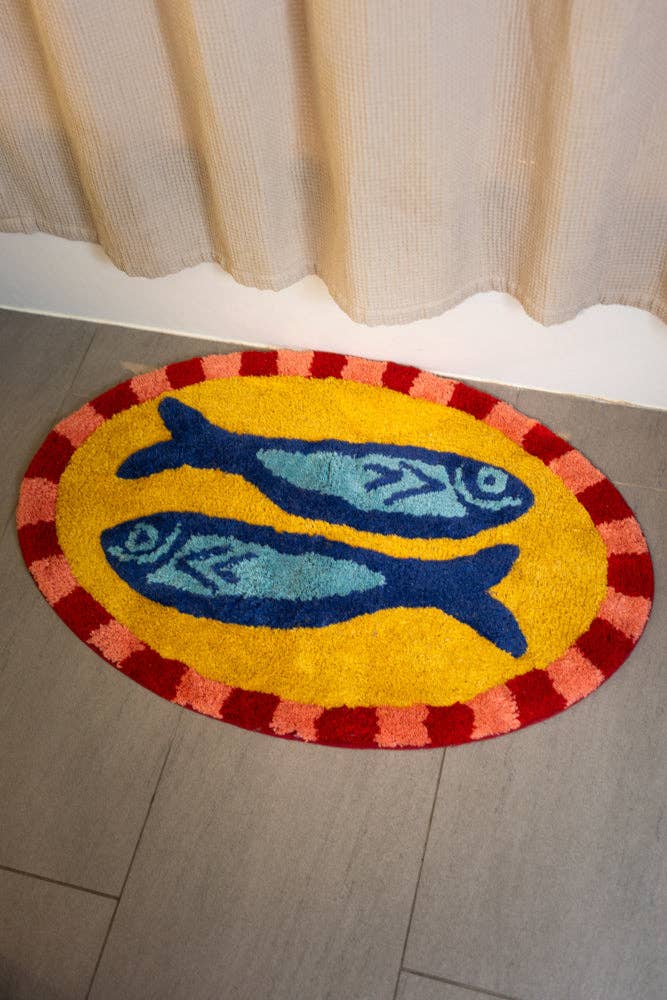 Two Fishes Bathmat