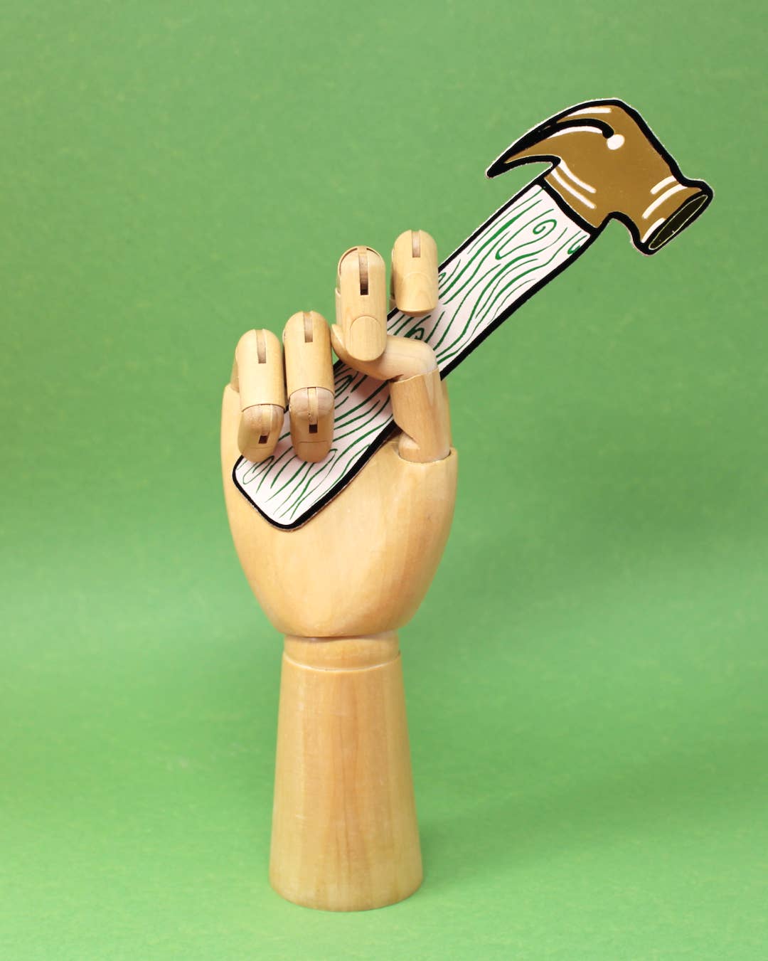 Hammer Bookmark - Pink: Pink