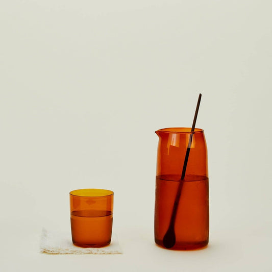 ESSENTIAL GLASSWARE - PITCHERS: TERRACOTTA