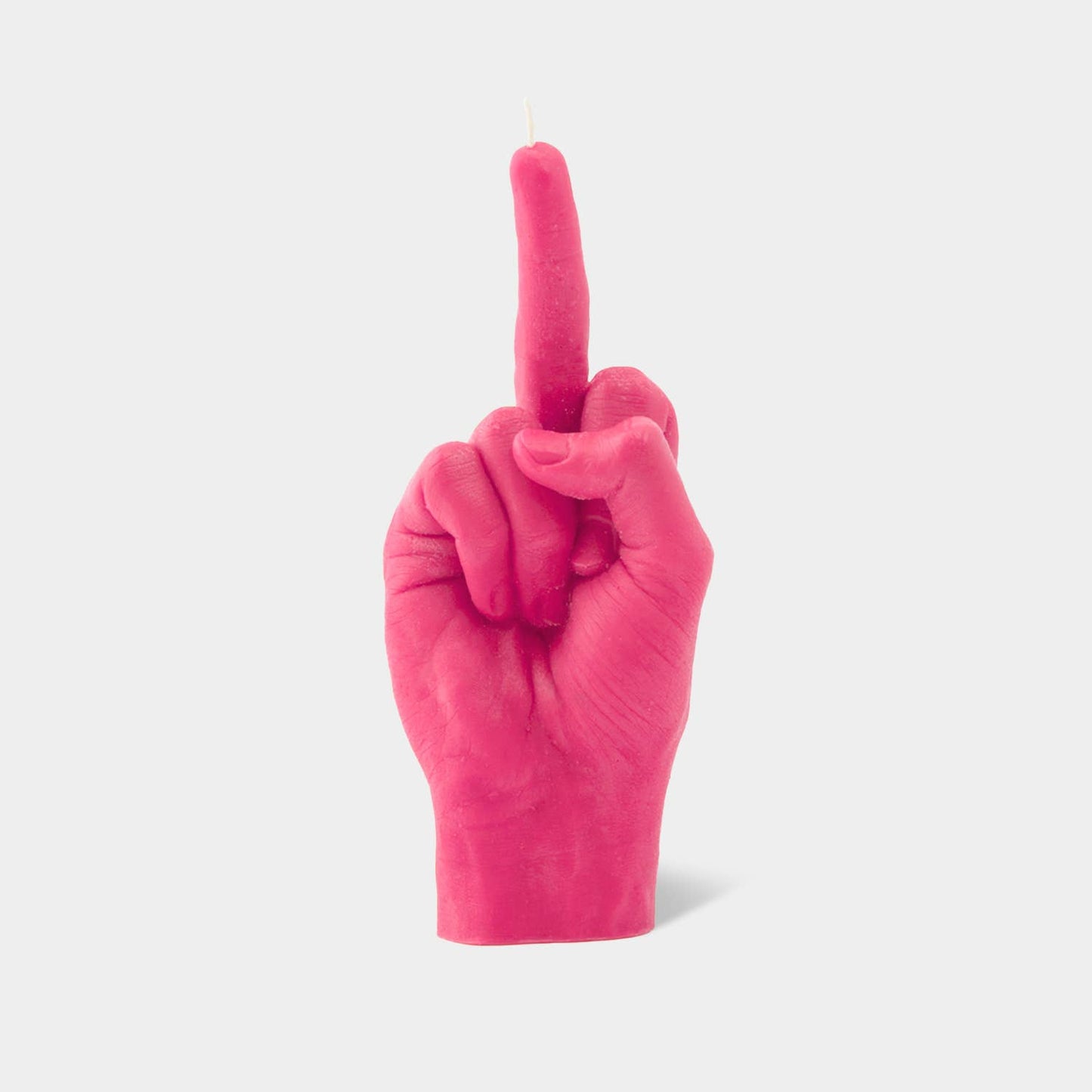 Original CandleHand F*ck You Candle - Lifesize & Full detail: Neon Orange