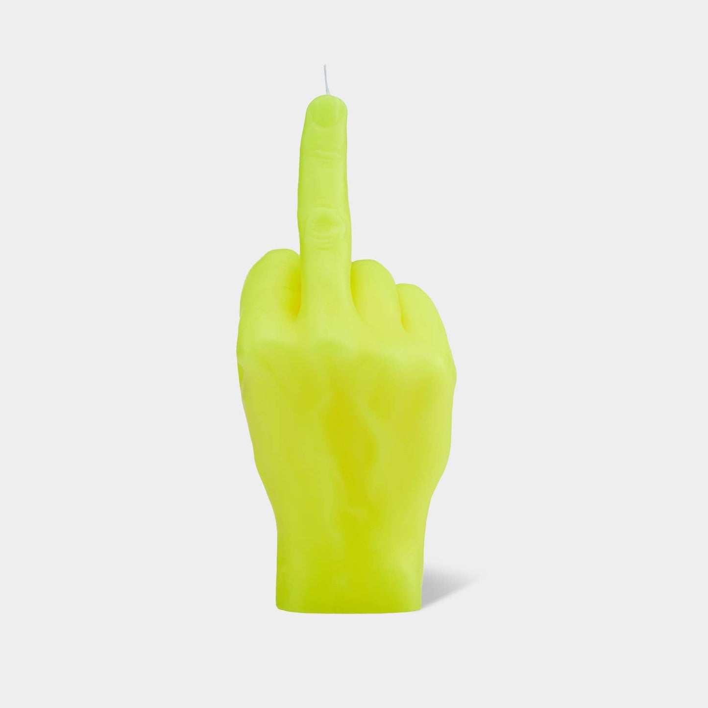 Original CandleHand F*ck You Candle - Lifesize & Full detail: Neon Green