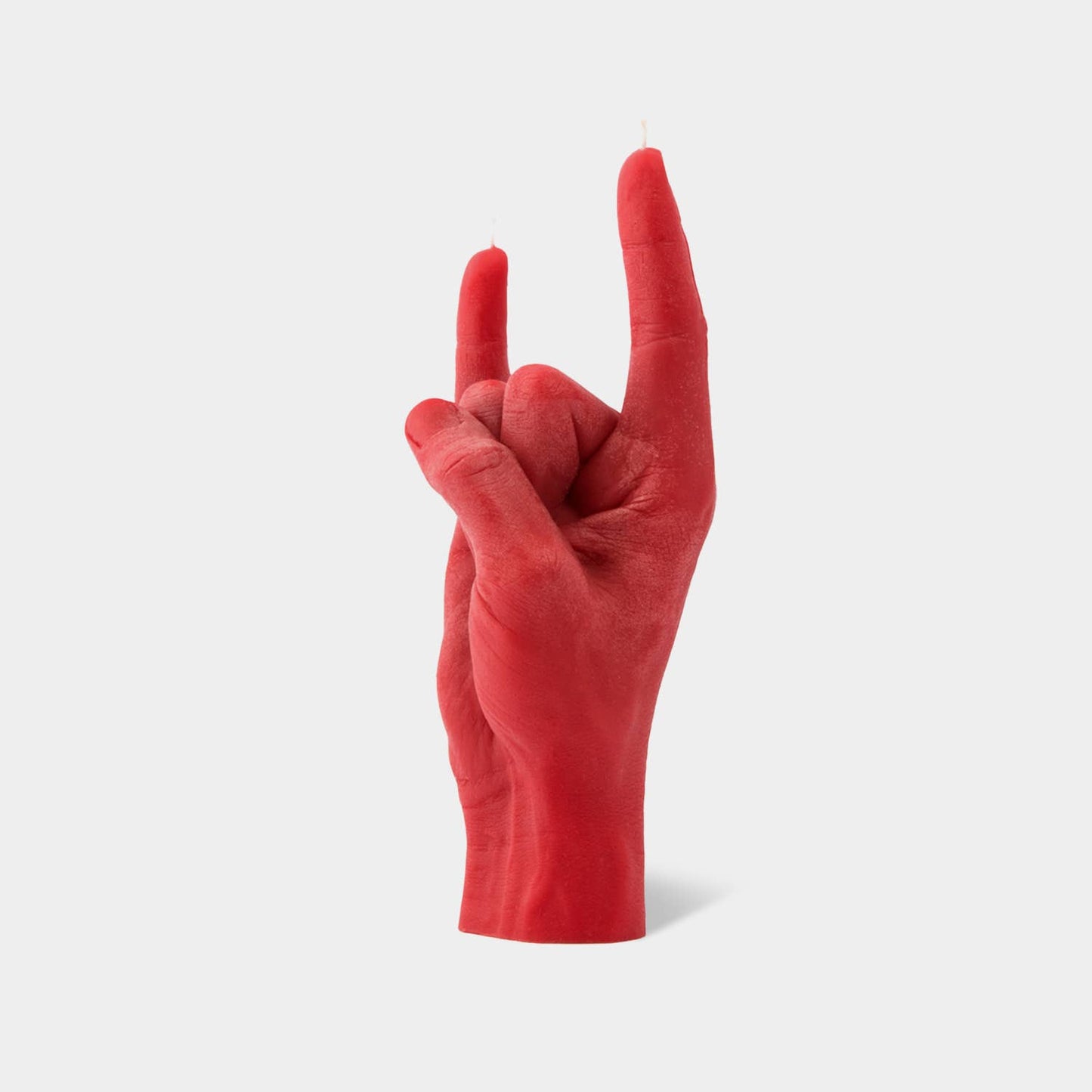 Original CandleHand You Rock Candle - Lifesize & Full Detail: Pink