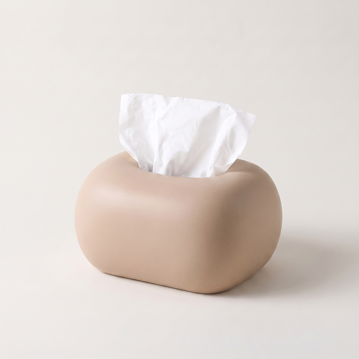 Tissue Box Cover: Silver