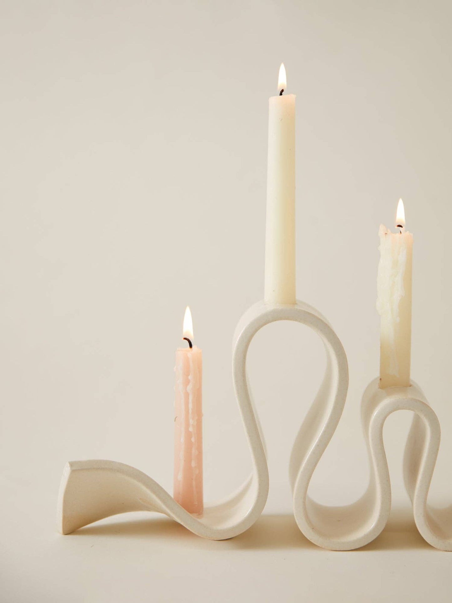 Weylyn Candelabra, Cream