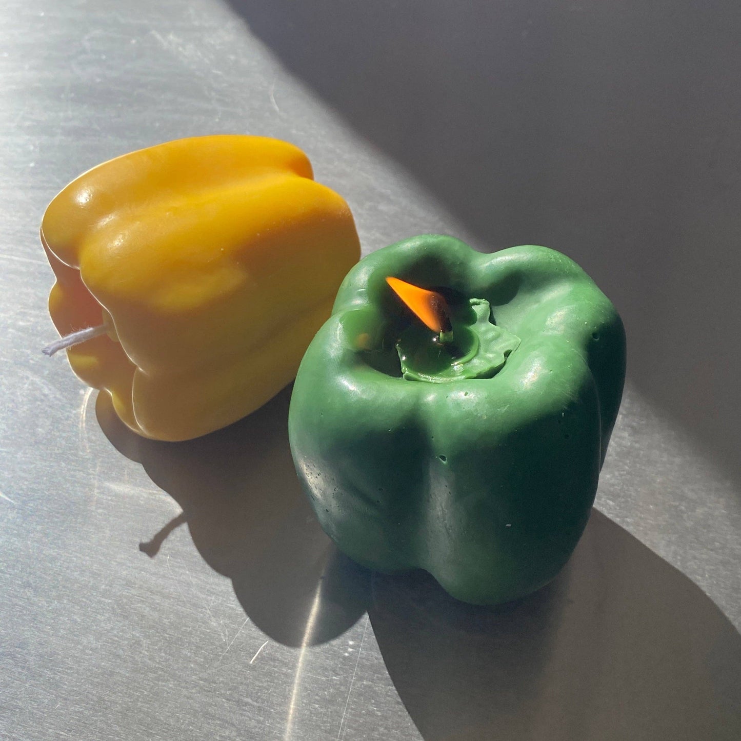 Bell Pepper Candle - Green: Green / Pepper / Single Bell Pepper