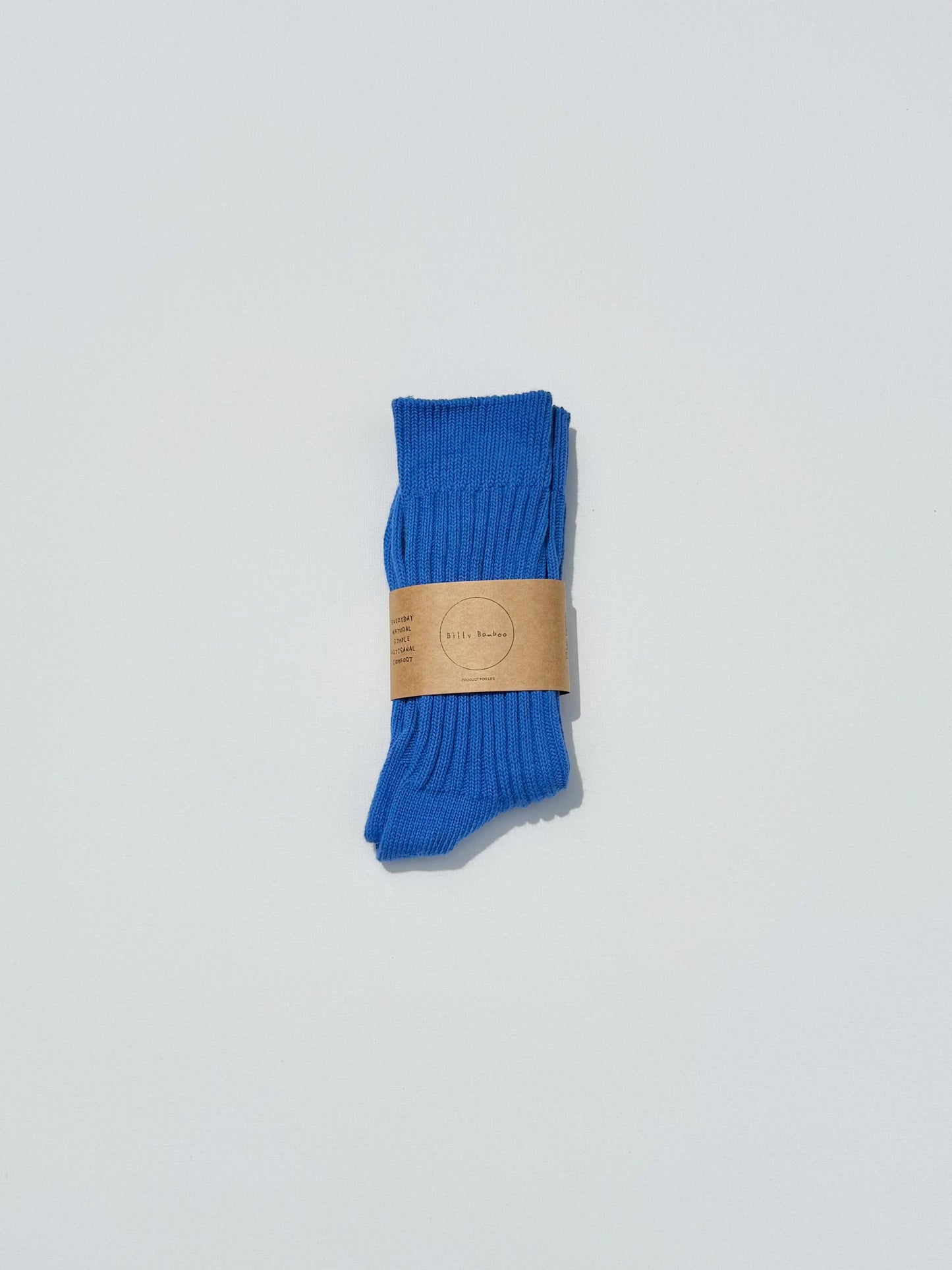 RIBBED COTTON HIGH SOCKS - Crystal bright: Red apple 🍎