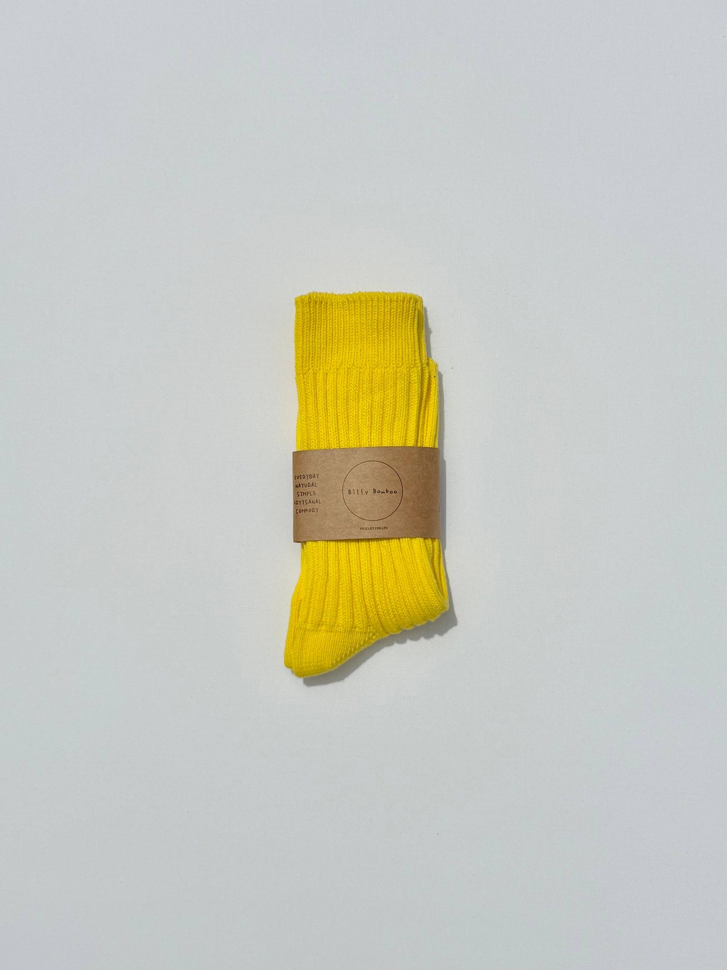 RIBBED COTTON HIGH SOCKS - Crystal bright: Ocean 🌊
