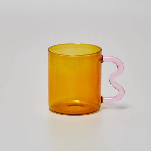 Retro Wavy Mug: B