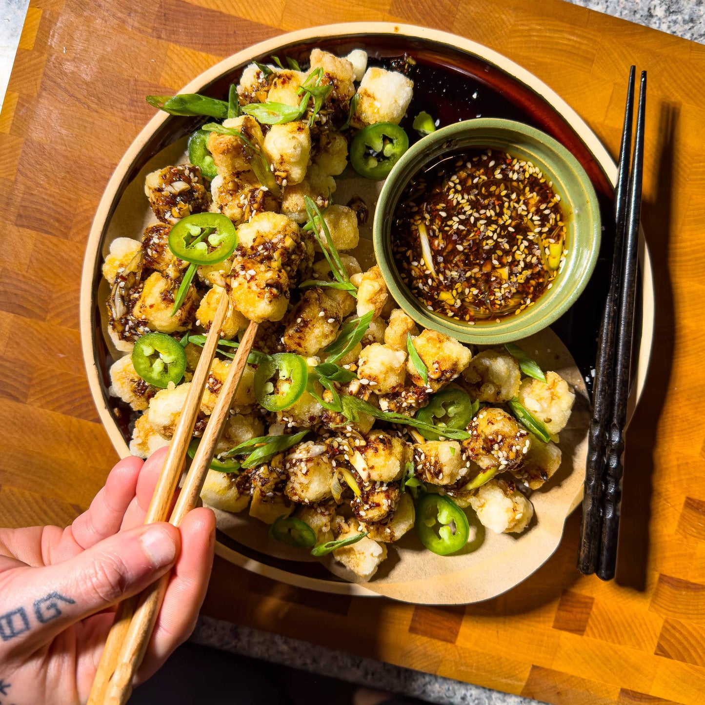 Side Plate: Sapphire