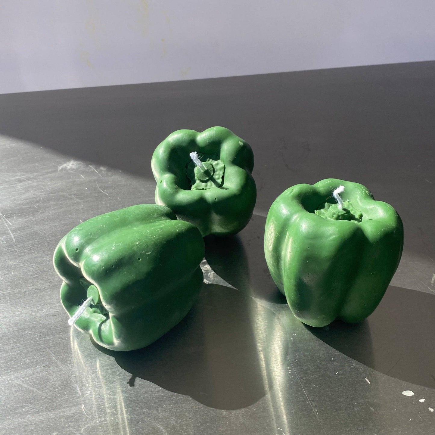 Bell Pepper Candle - Green: Green / Pepper / Single Bell Pepper