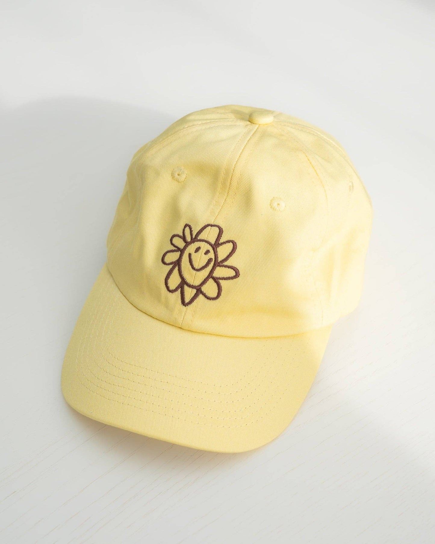 Silly Flower Cap: Cobalt Blue