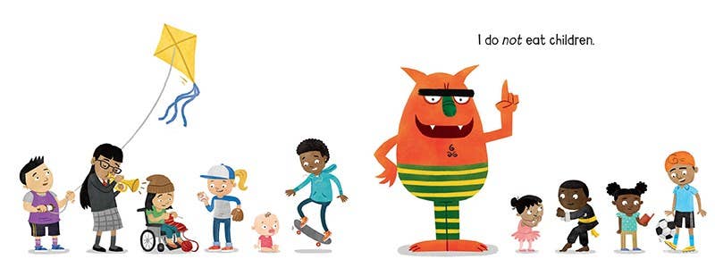 I Do Not Eat Children: Paper Over Board