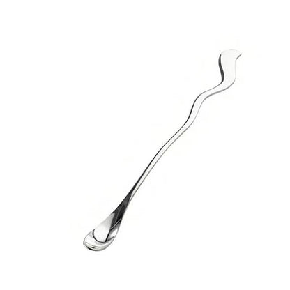 304 Stainless Steel Long Handle Stirring Spoon: Silver