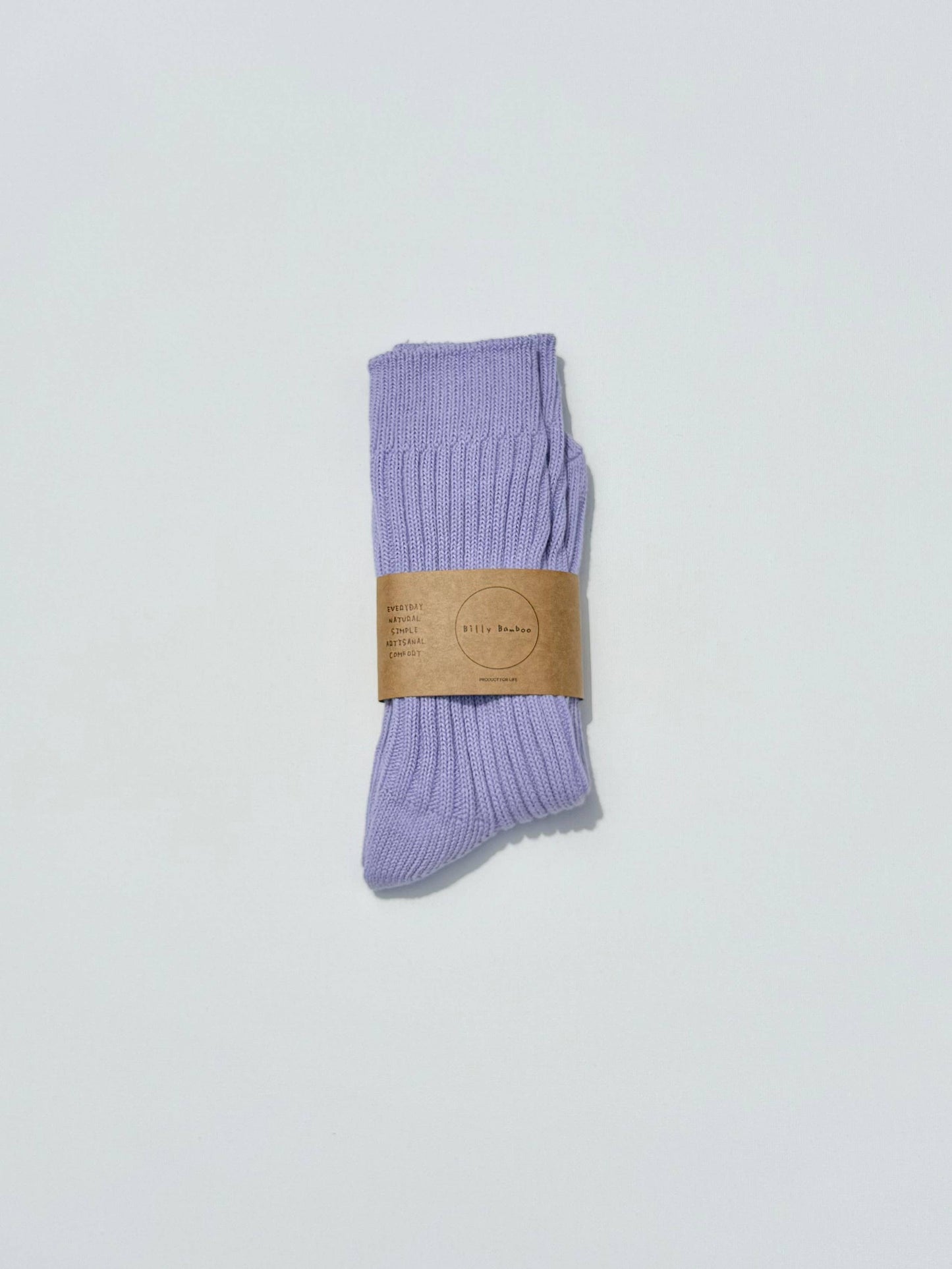 RIBBED COTTON HIGH SOCKS - Crystal bright: Ocean 🌊