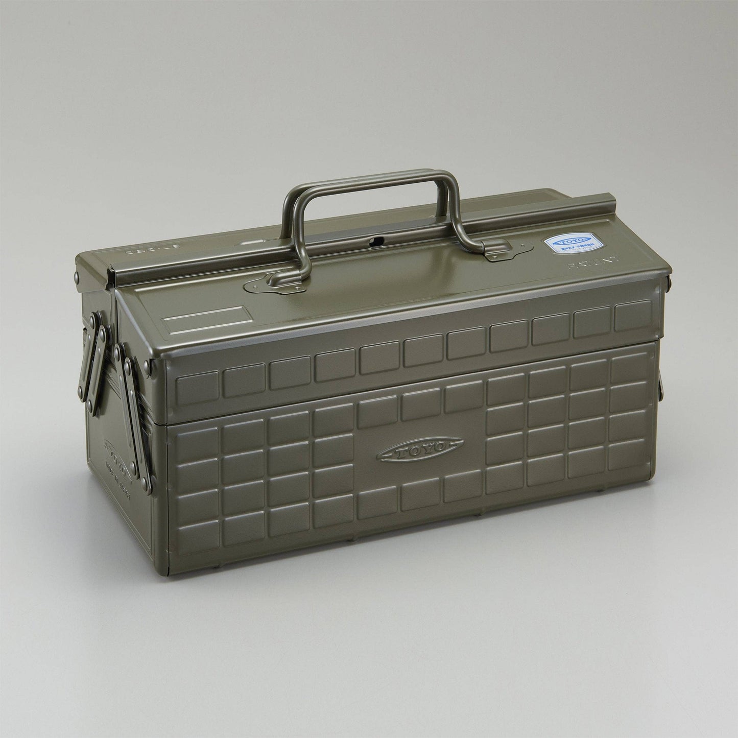 Toyo - Steel Cantilever Toolbox ST-350: Ameico Orange