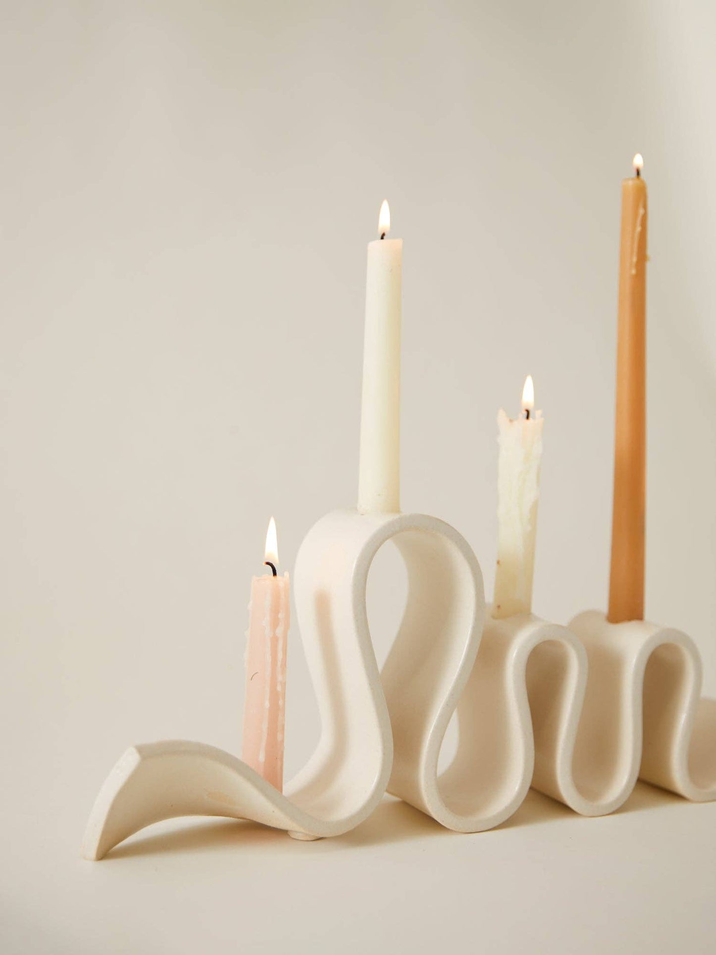 Weylyn Candelabra, Cream