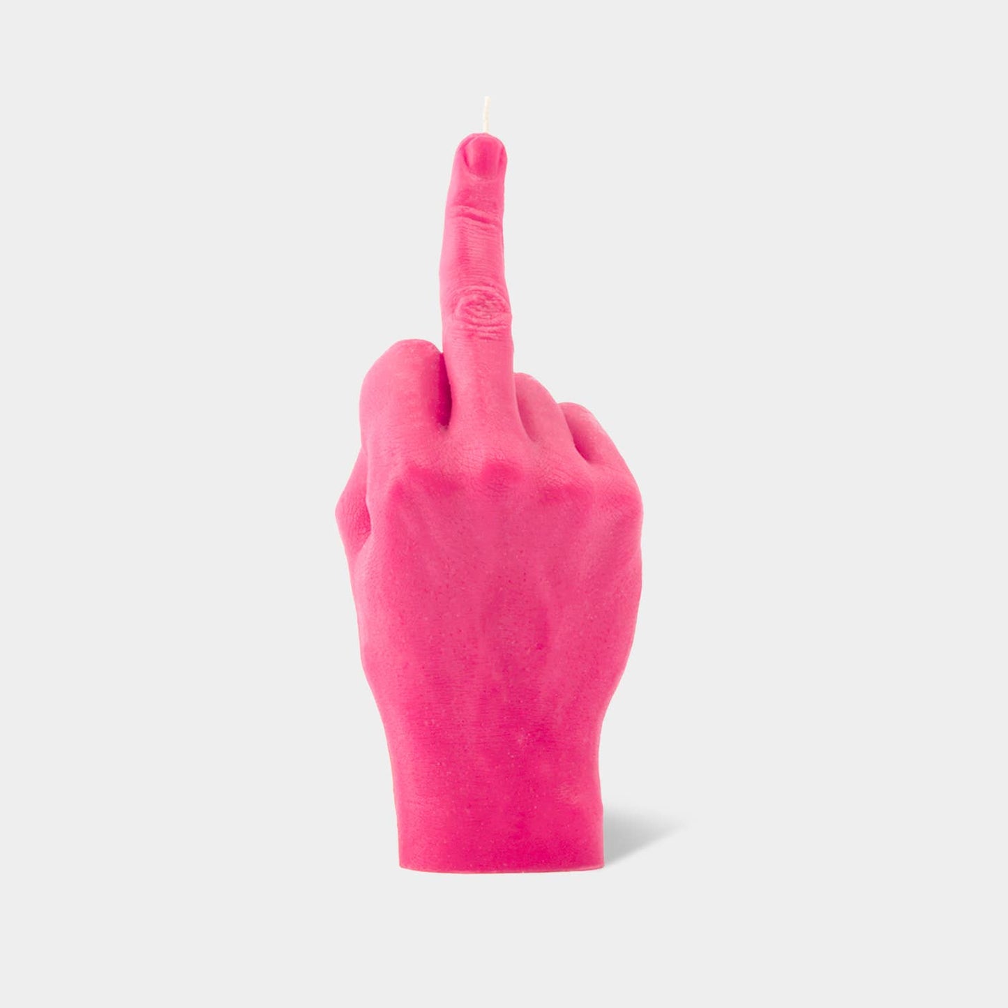 Original CandleHand F*ck You Candle - Lifesize & Full detail: Neon Orange