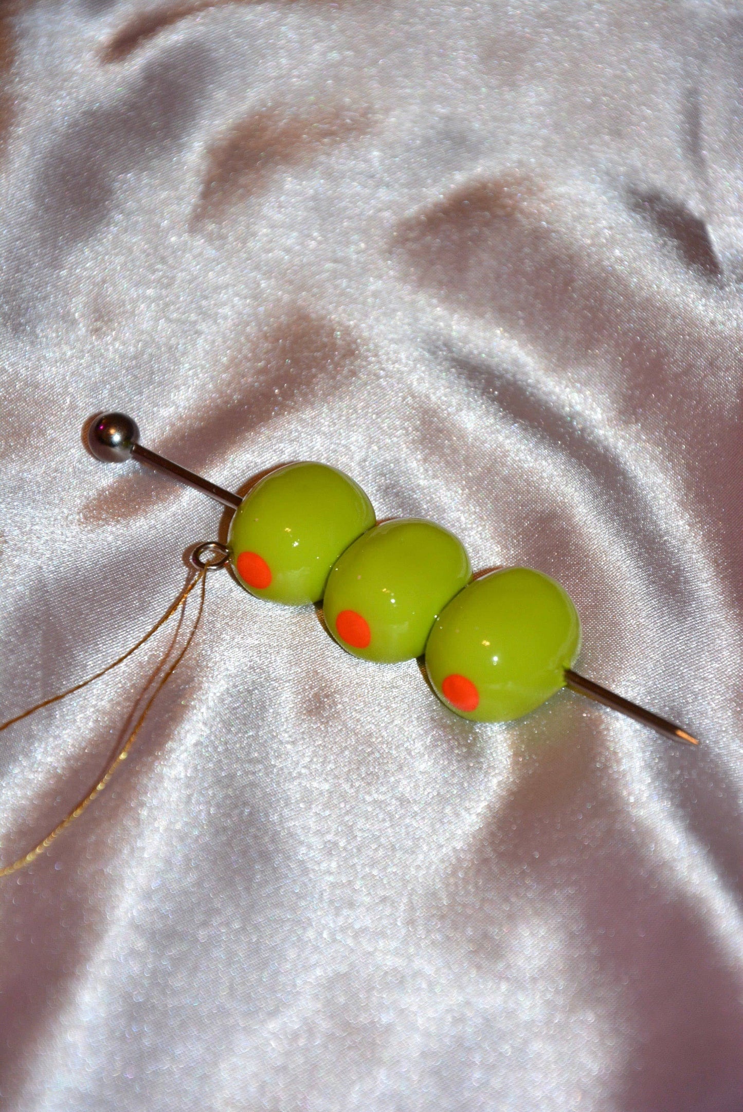 MARTINI OLIVE ORNAMENT 