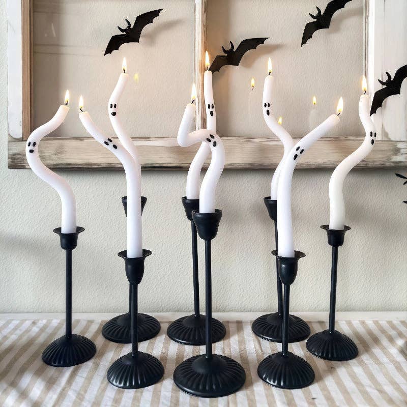 Ghost Taper Candle