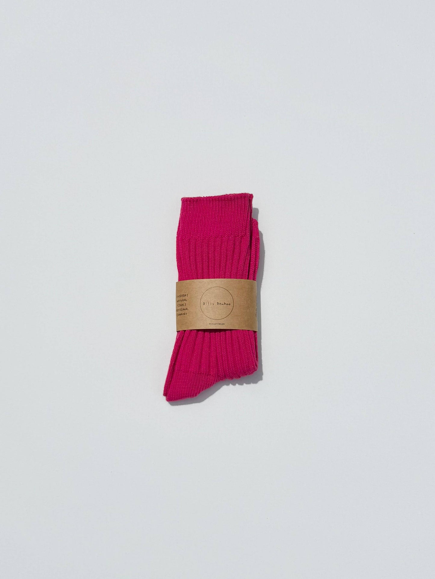 RIBBED COTTON HIGH SOCKS - Crystal bright: Ocean 🌊