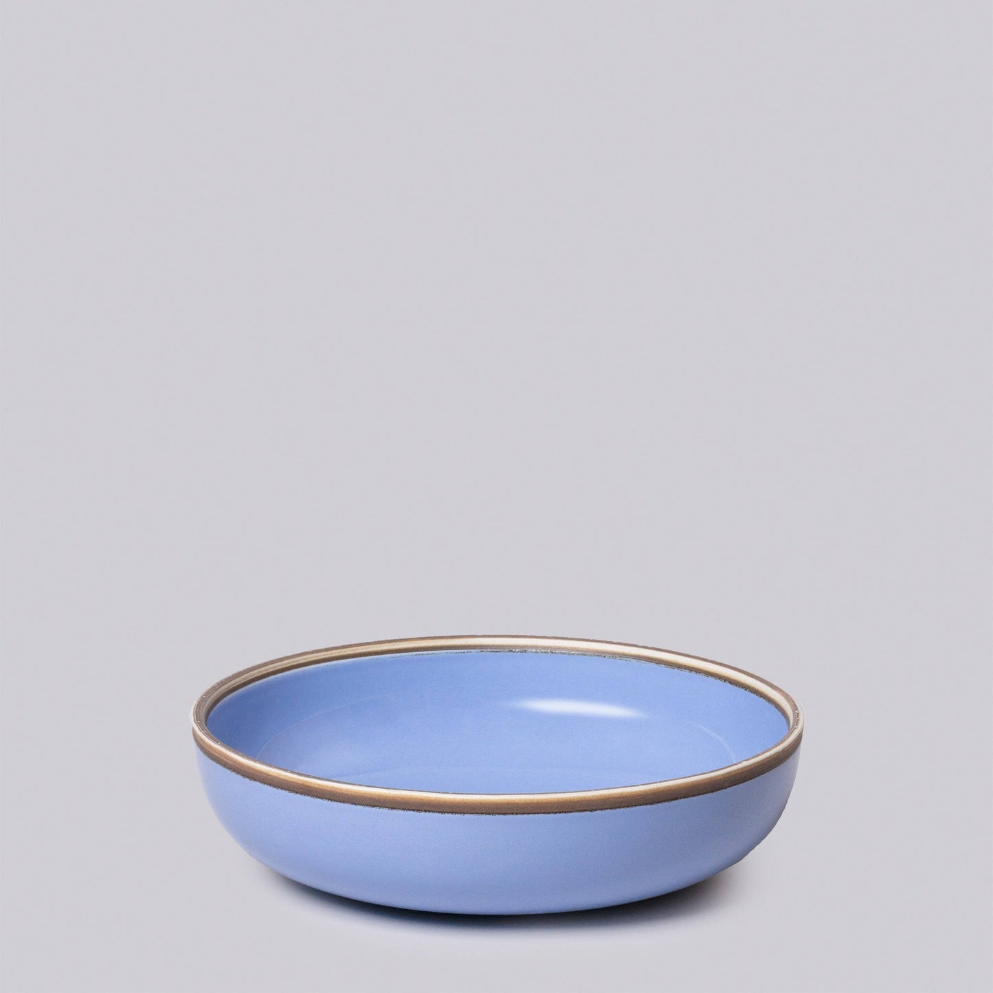 Lavender Glossy Porcelain Nesting Hermit Bowls: Lavender / Large