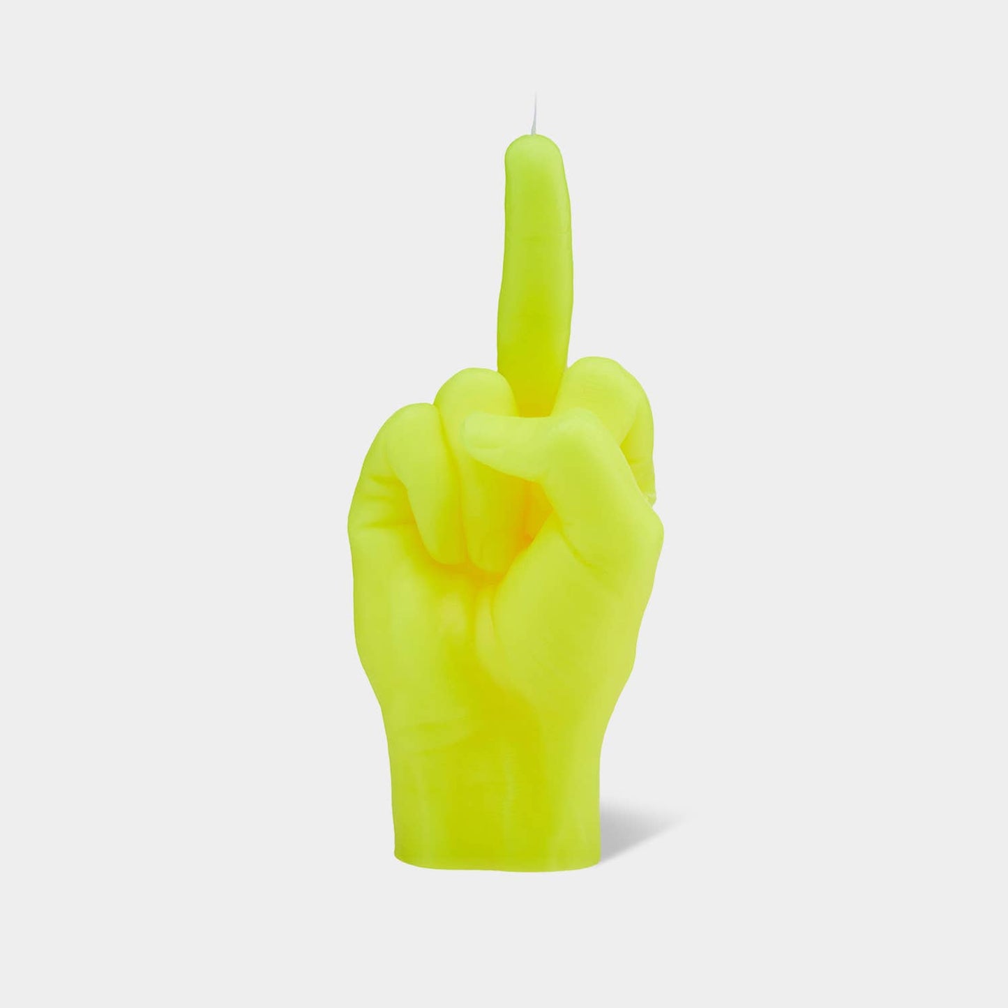 Original CandleHand F*ck You Candle - Lifesize & Full detail: Neon Green