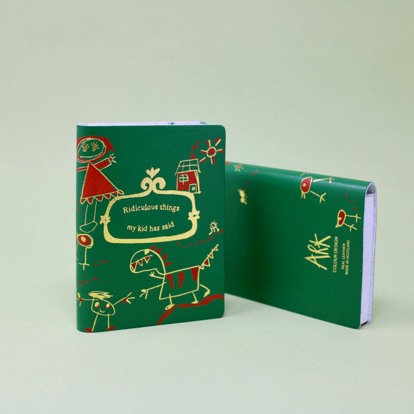 Illustrated Midi Leather Journal: My handy notebook