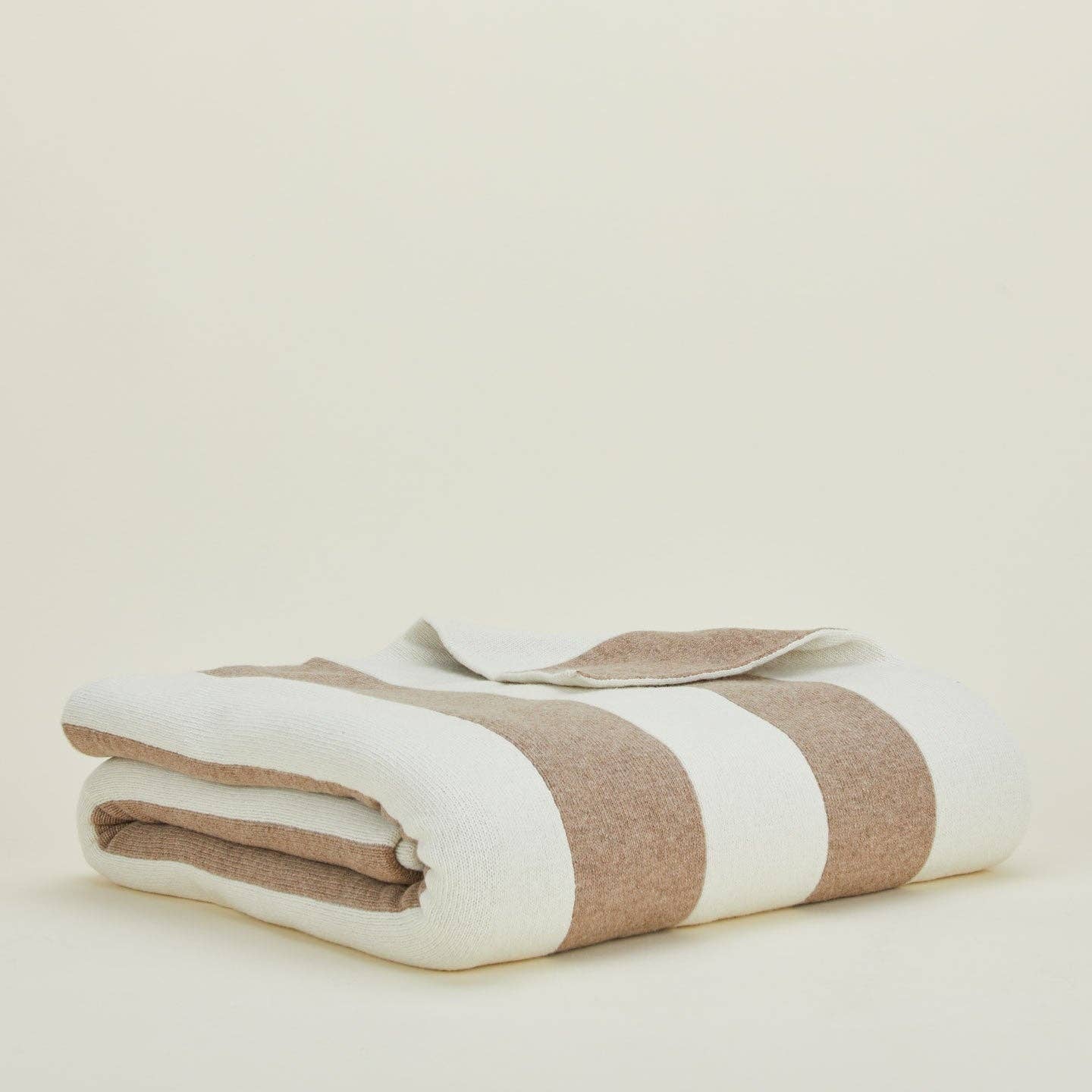 SIMPLE STRIPED THROW: SKY/PEACOCK