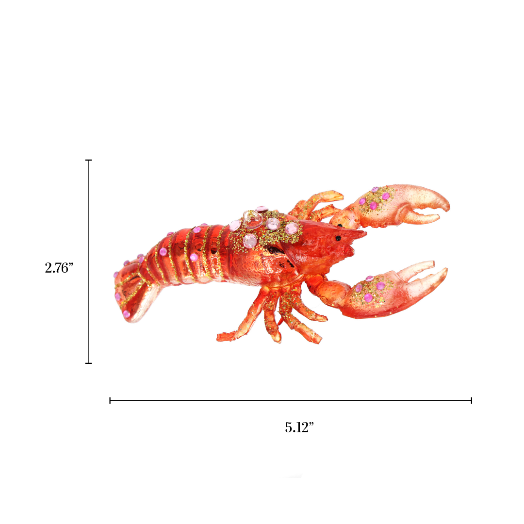 Christmas Ornament Glass Animals Funky Lobster 108 Styles