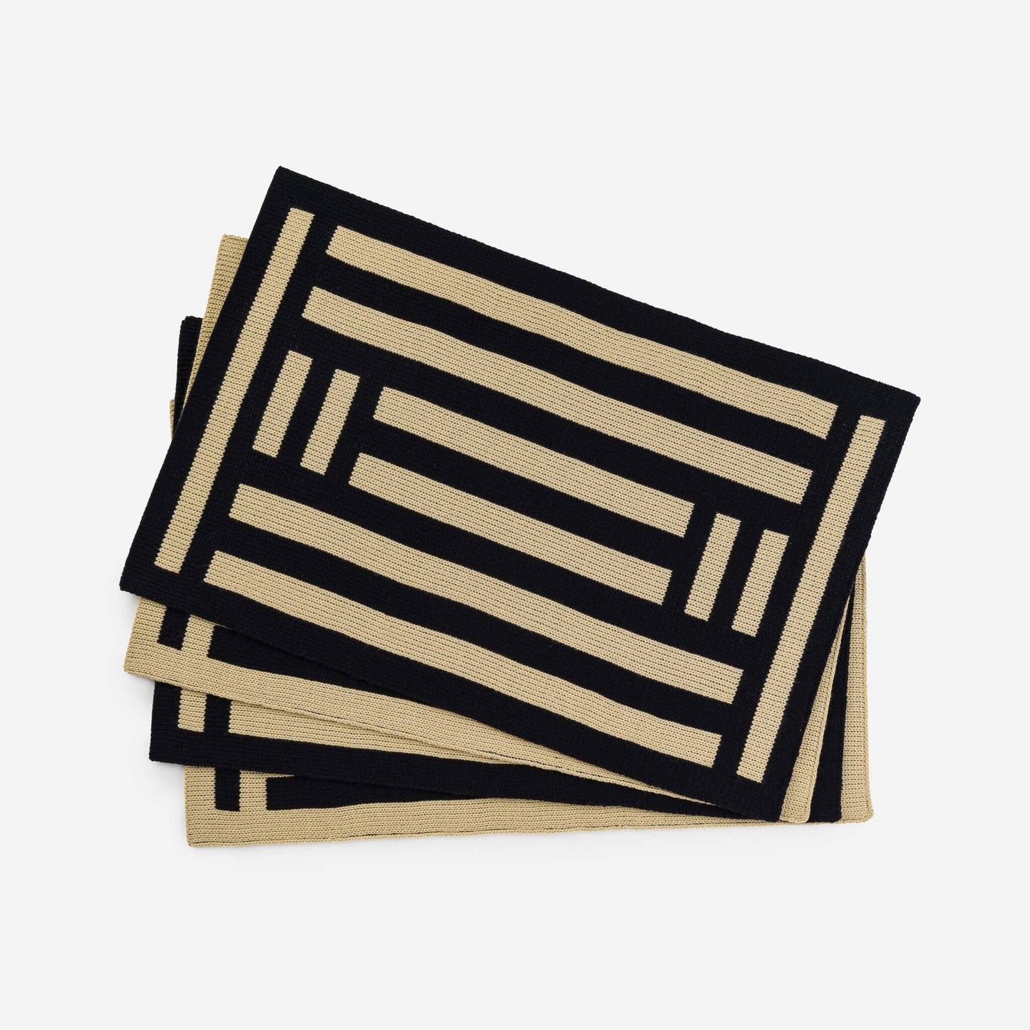 Columns Placemat Set: Cobalt