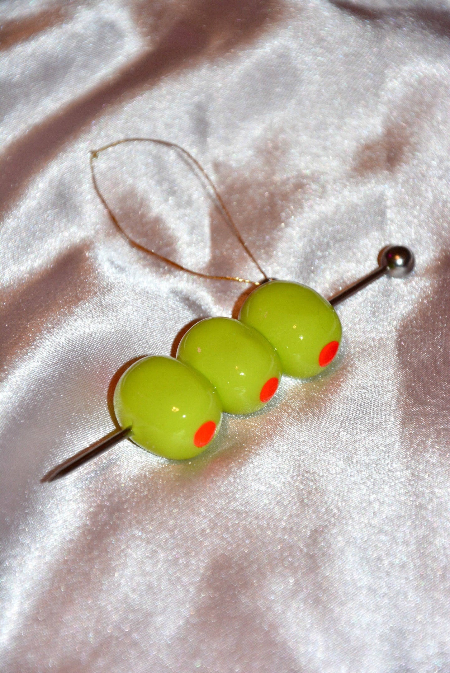 MARTINI OLIVE ORNAMENT 