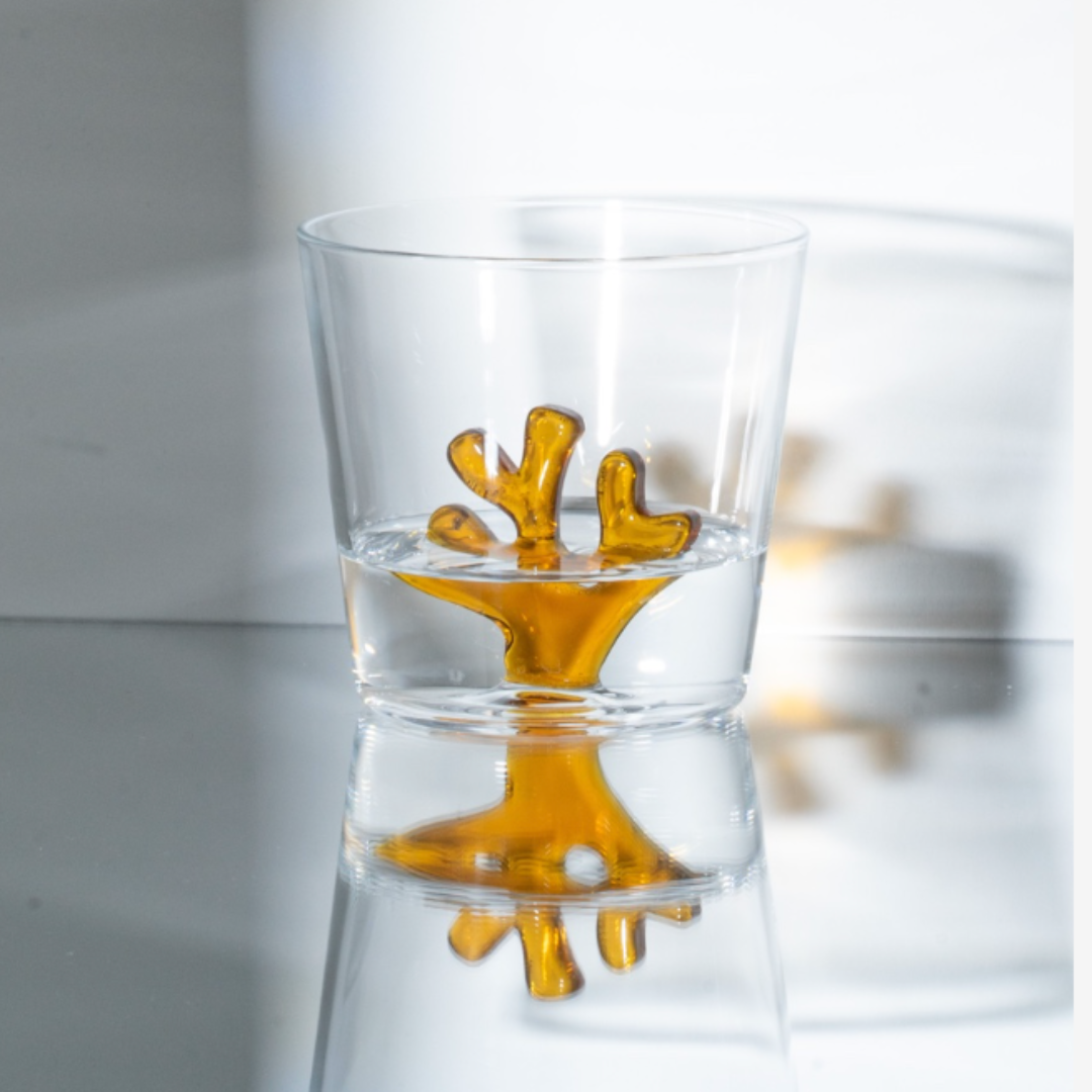 Whimsical Tumbler Glasses | Set of Four: Mixed