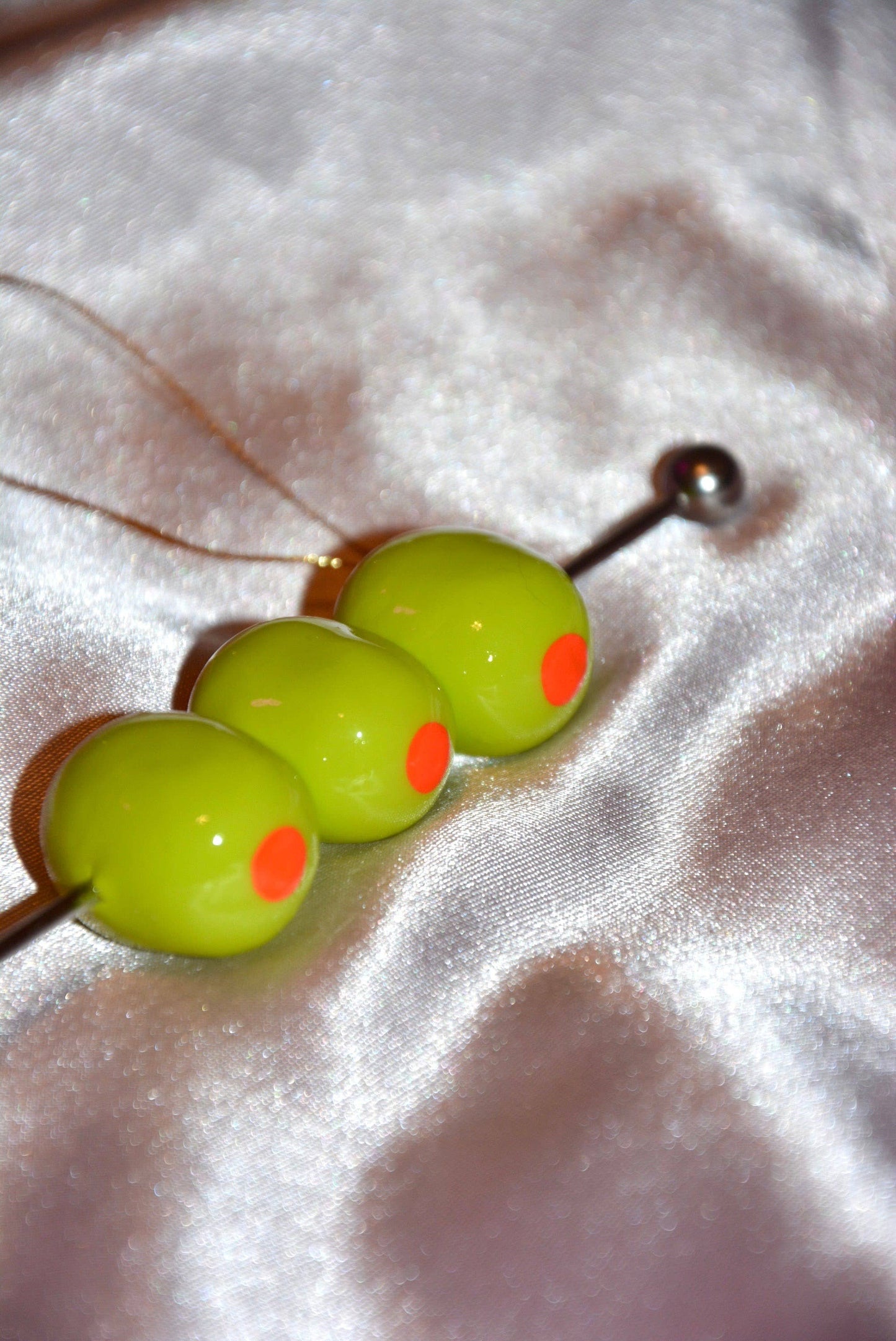 MARTINI OLIVE ORNAMENT 