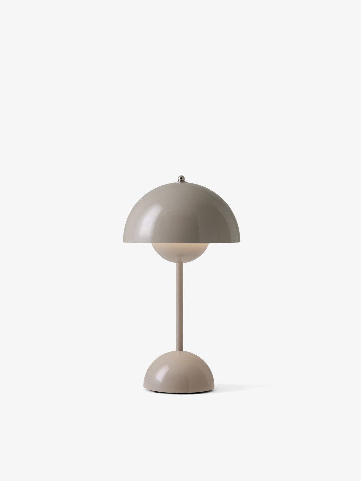 Retro Wireless Lamp: Chrome