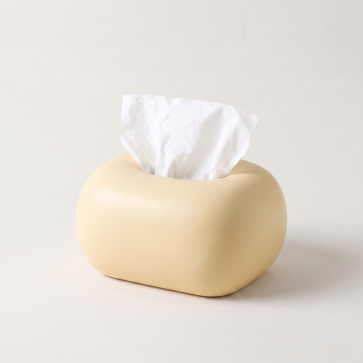 Tissue Box Cover: Silver