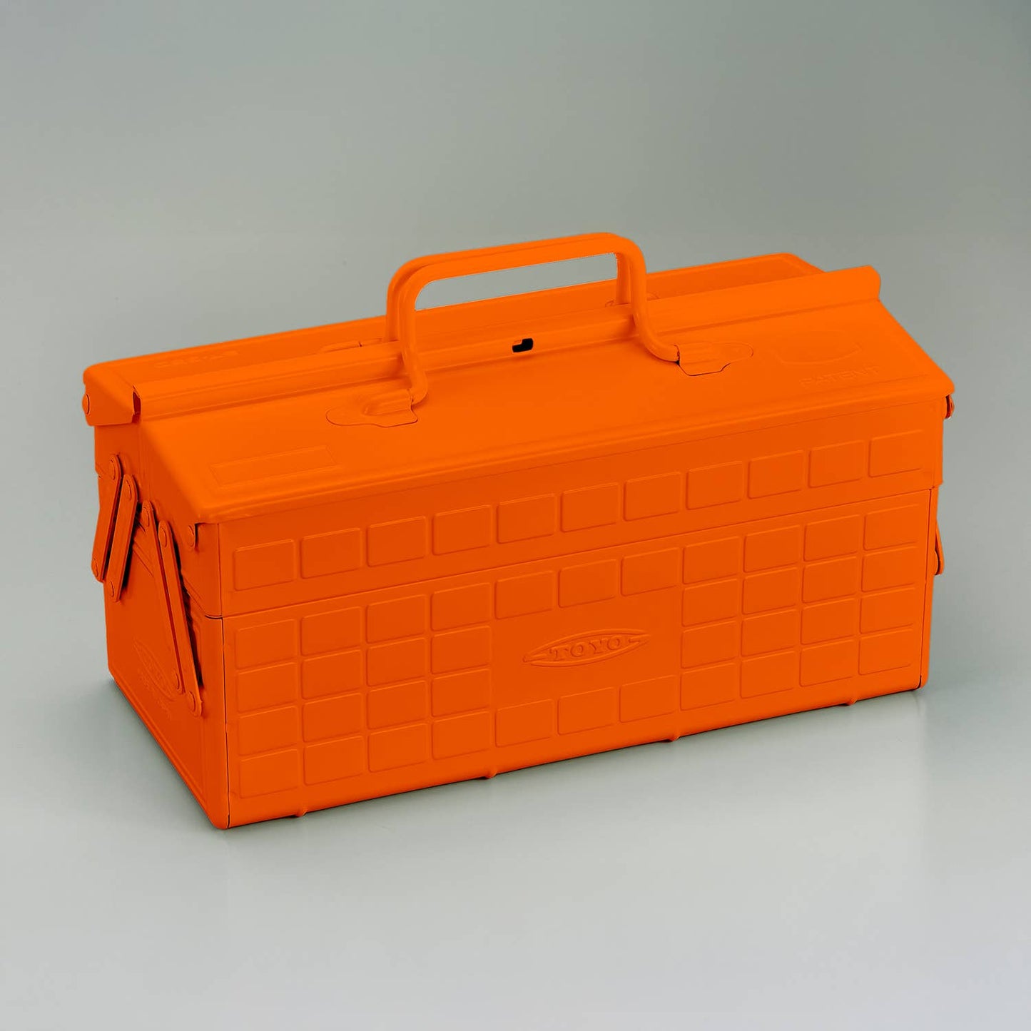 Toyo - Steel Cantilever Toolbox ST-350: Ameico Orange