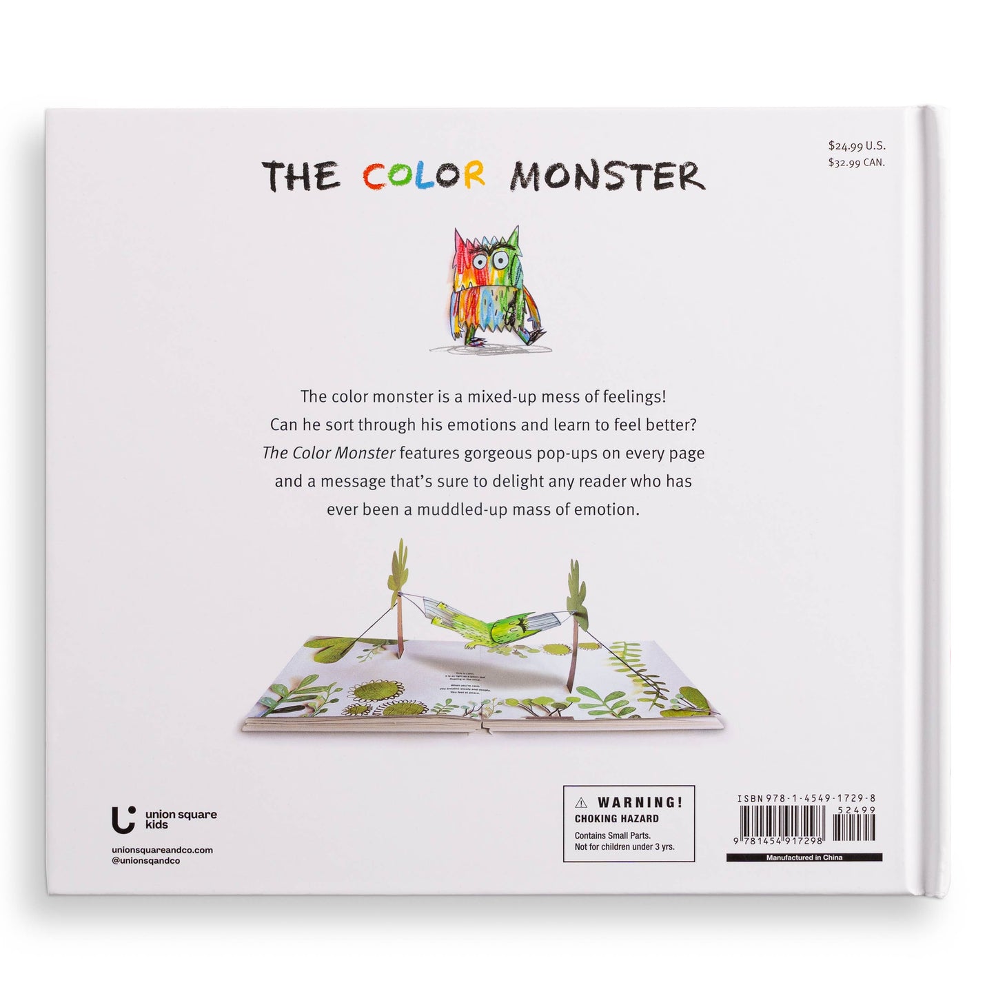 The Color Monster
A Pop-Up Book of Feelings
By Anna Llenas