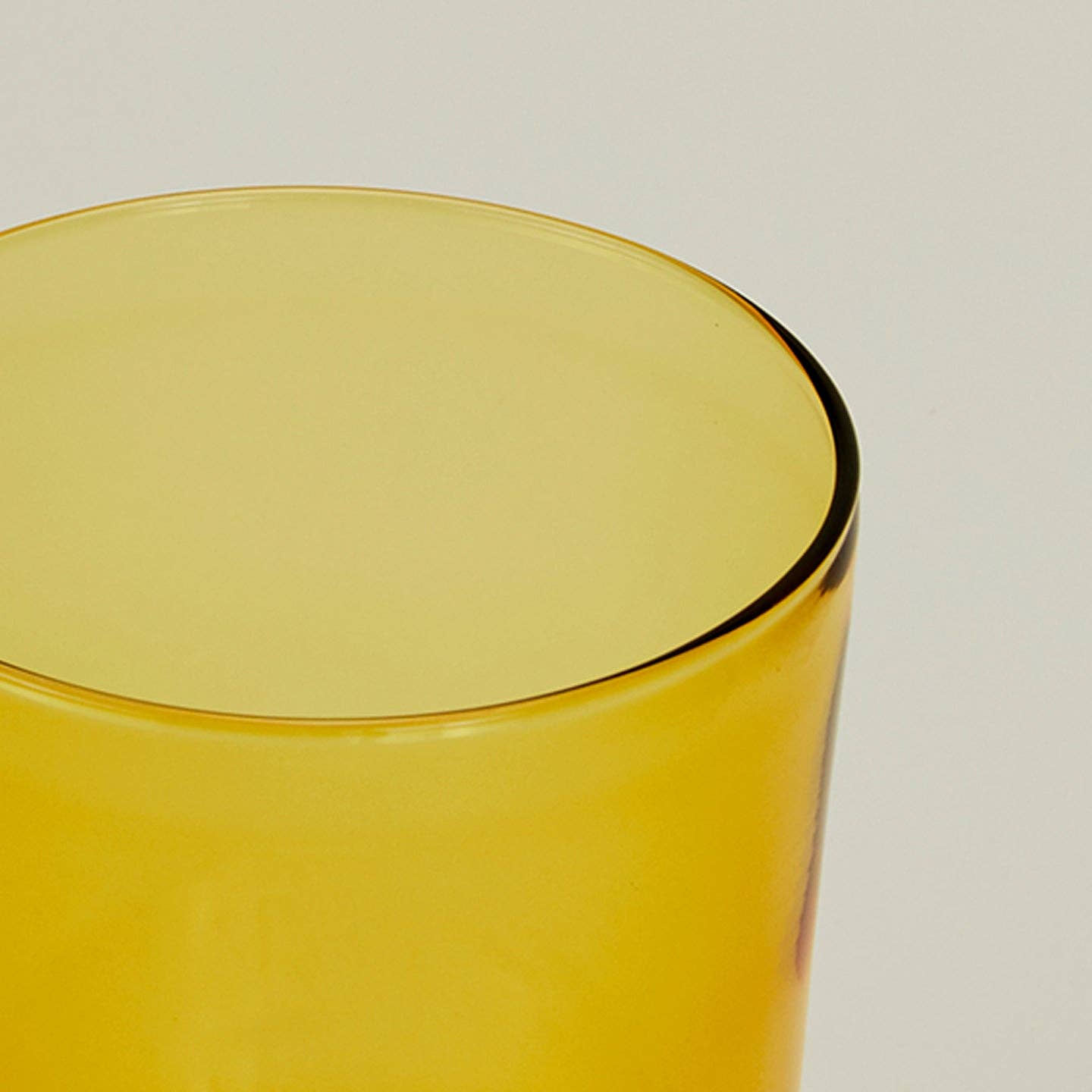 ESSENTIAL GLASSWARE - SET OF 4, AMBER: LARGE